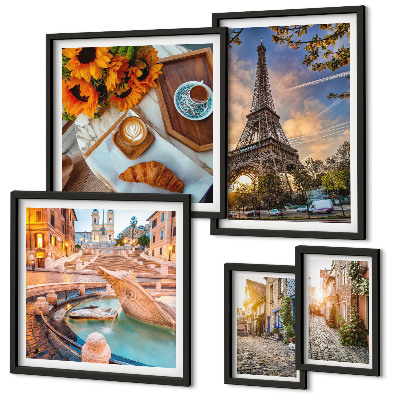 Tableau de décoration murale Vues atmosphériques du café
