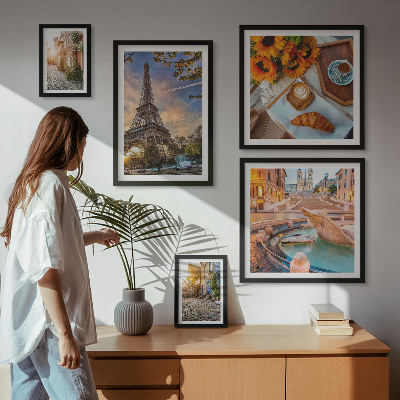 Tableau de décoration murale Vues atmosphériques du café
