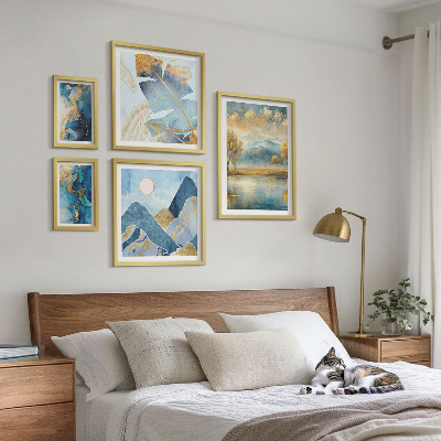 Tableau de décoration murale Paysages végétaux de montagne élégants