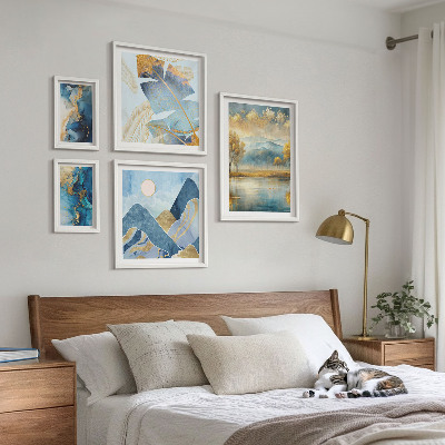Tableau de décoration murale Paysages végétaux de montagne élégants