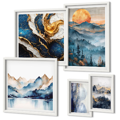 Tableau de décoration murale Paysages montagneux de l'ouest