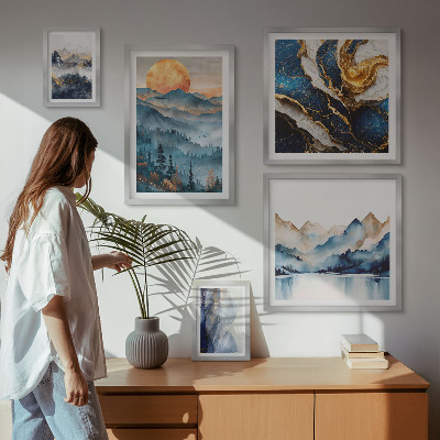 Tableau de décoration murale Paysages montagneux de l'ouest