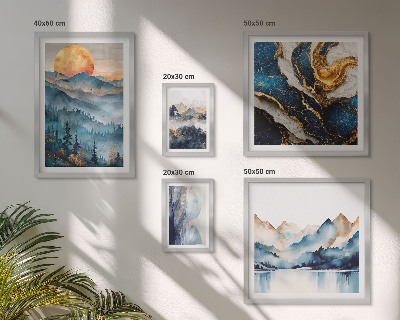 Tableau de décoration murale Paysages montagneux de l'ouest