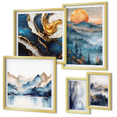 Tableau de décoration murale Paysages montagneux de l'ouest