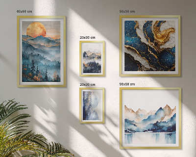 Tableau de décoration murale Paysages montagneux de l'ouest