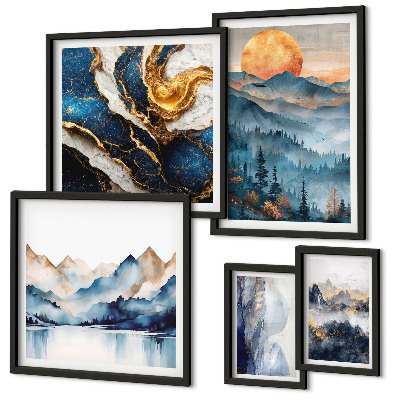 Tableau de décoration murale Paysages montagneux de l'ouest