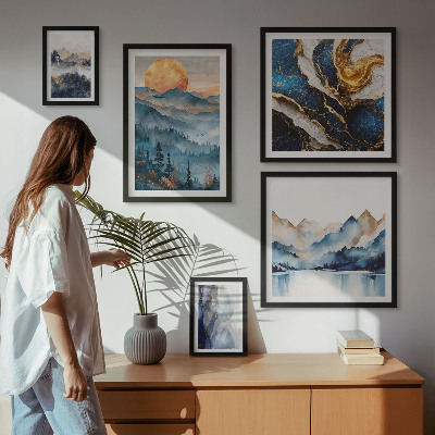 Tableau de décoration murale Paysages montagneux de l'ouest
