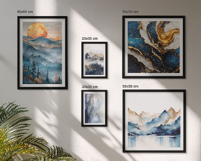 Tableau de décoration murale Paysages montagneux de l'ouest