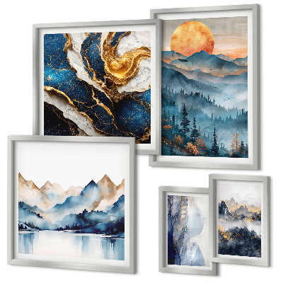 Tableau de décoration murale Paysages montagneux de l'ouest