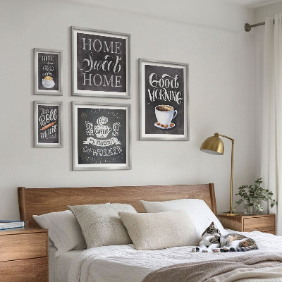 Tableau de décoration murale Inspirations pour un café rustique