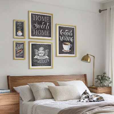 Tableau de décoration murale Inspirations pour un café rustique