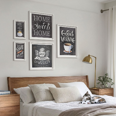 Tableau de décoration murale Inspirations pour un café rustique