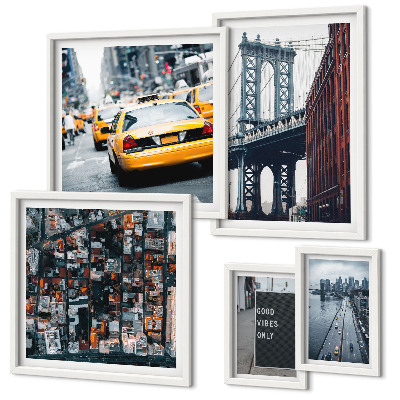 Tableau de décoration murale Vues charmantes de New York