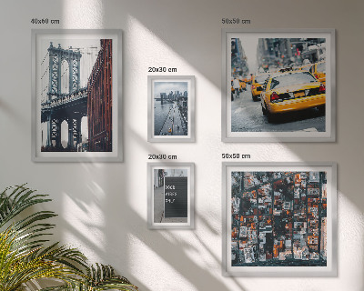 Tableau de décoration murale Vues charmantes de New York