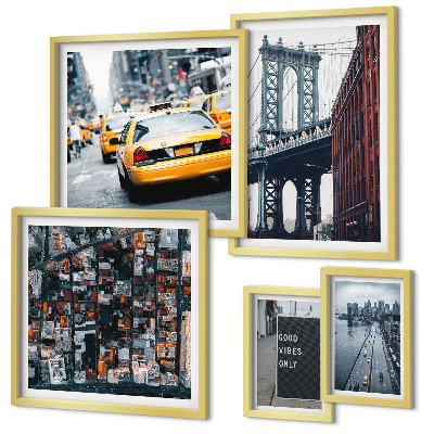 Tableau de décoration murale Vues charmantes de New York
