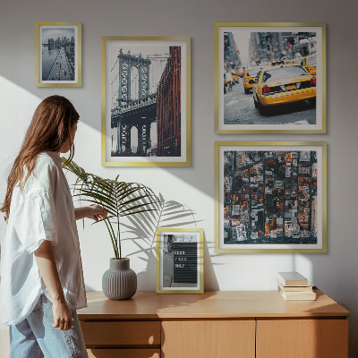 Tableau de décoration murale Vues charmantes de New York