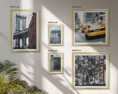 Tableau de décoration murale Vues charmantes de New York