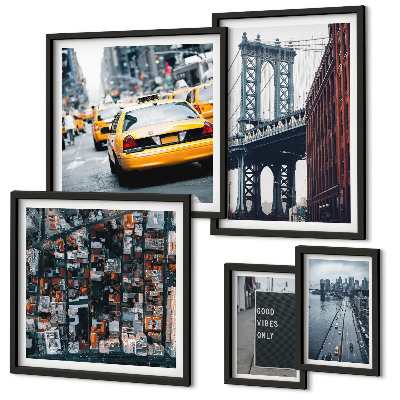 Tableau de décoration murale Vues charmantes de New York