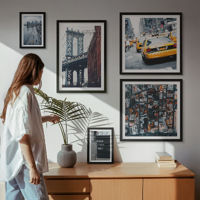 Tableau de décoration murale Vues charmantes de New York
