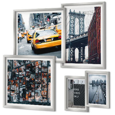 Tableau de décoration murale Vues charmantes de New York