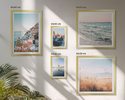 Tableau de décoration murale Vues charmantes sur la mer