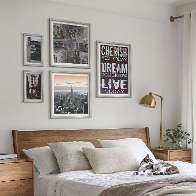 Tableau de décoration murale Des slogans inspirants pour les villes