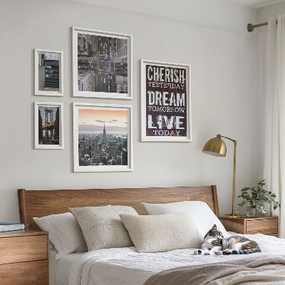Tableau de décoration murale Des slogans inspirants pour les villes
