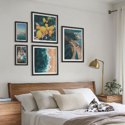 Tableau de décoration murale Paysages de plage agrumes