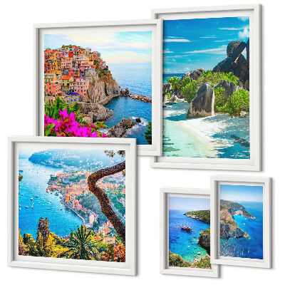 Tableau de décoration murale Vues sur les paysages marins