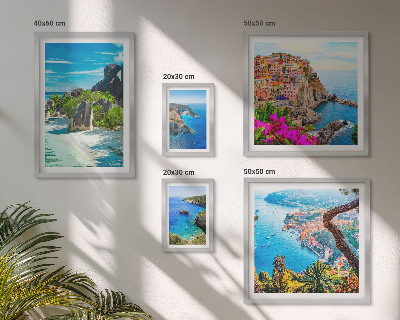 Tableau de décoration murale Vues sur les paysages marins