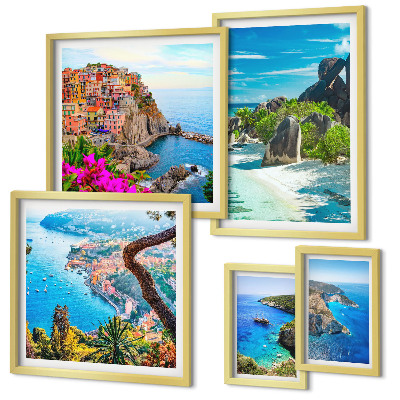 Tableau de décoration murale Vues sur les paysages marins