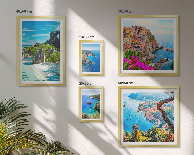 Tableau de décoration murale Vues sur les paysages marins