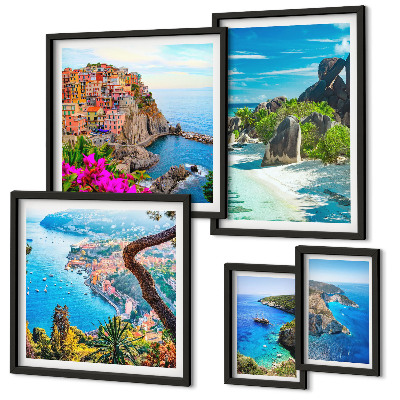 Tableau de décoration murale Vues sur les paysages marins