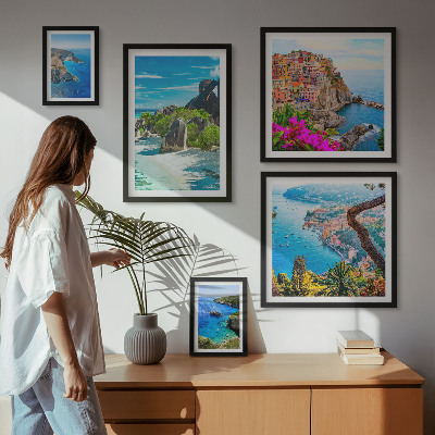 Tableau de décoration murale Vues sur les paysages marins