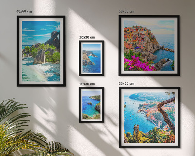 Tableau de décoration murale Vues sur les paysages marins
