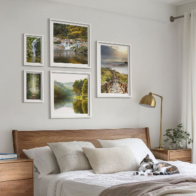 Tableau de décoration murale Paysages naturels, cascades, sentiers forestiers