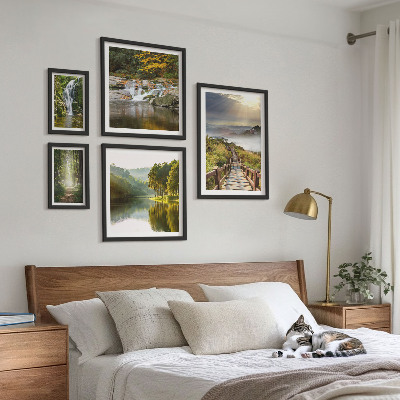 Tableau de décoration murale Paysages naturels, cascades, sentiers forestiers