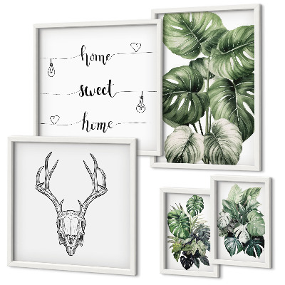 Tableau de décoration murale Motifs végétaux pour une maison inspirée par la nature
