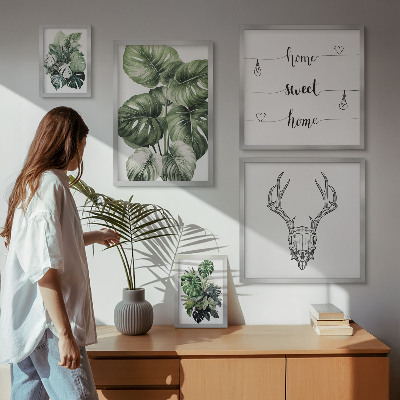 Tableau de décoration murale Motifs végétaux pour une maison inspirée par la nature