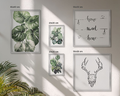 Tableau de décoration murale Motifs végétaux pour une maison inspirée par la nature