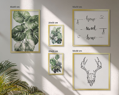 Tableau de décoration murale Motifs végétaux pour une maison inspirée par la nature