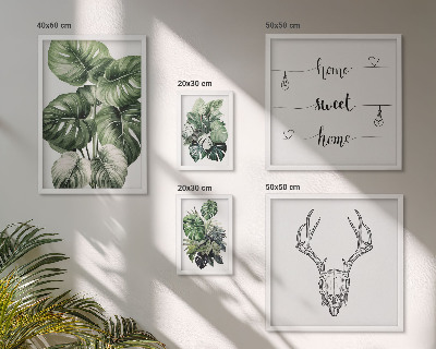 Tableau de décoration murale Motifs végétaux pour une maison inspirée par la nature