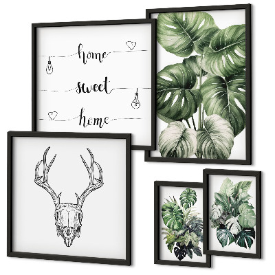 Tableau de décoration murale Motifs végétaux pour une maison inspirée par la nature