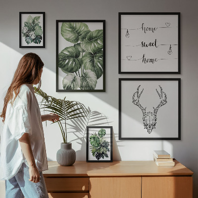 Tableau de décoration murale Motifs végétaux pour une maison inspirée par la nature