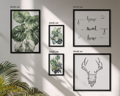 Tableau de décoration murale Motifs végétaux pour une maison inspirée par la nature