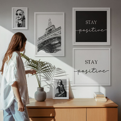 Tableau de décoration murale Mode graphique élégante Paris
