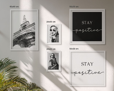 Tableau de décoration murale Mode graphique élégante Paris