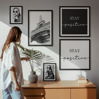 Tableau de décoration murale Mode graphique élégante Paris