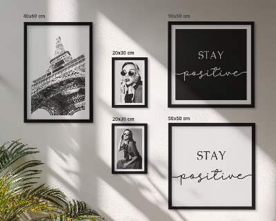 Tableau de décoration murale Mode graphique élégante Paris