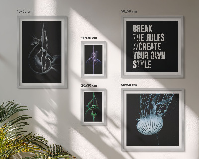 Ensemble de 5 tableaux Motifs créatifs abstraits